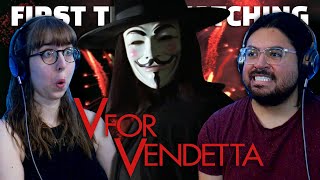 V for Vendetta (2005) Movie Reaction & Commentary | FIRST TIME WATCHING