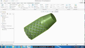 KNURLING  IN CREO 4.O/3.0/2.0
