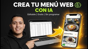 Crea tu carta web editable GRATIS con IA (G. Sheets + Gemini + Netlify + Cloudinary) -- estilo Apple