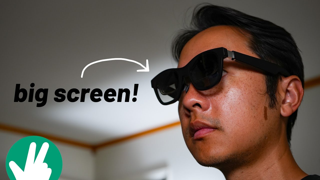 Nreal Air: The BIGGEST portable screen - YouTube