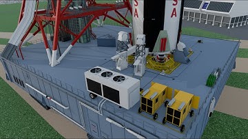 Apollo 15 Part 5: VAB Bay 1 to 3 Turn Around (A Bender Animation)
