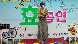 가수이옥이 곡명백년의 길 원곡이애란 어르신들의 효공연 (하나예술기획)