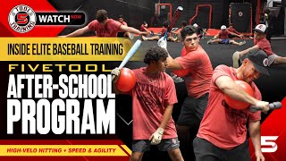 Inside Elite Baseball Training High-Velo Hitting Speed Agility Fivetool After-School Program
