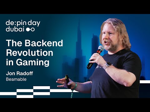 Decentralizing Gaming Infrastructure - Beamable 🌐 Jon Radoff | DePIN Day Dubai 2025 - video from Fluence