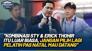 STY Dipertahankan, Timnas Lolos Pildun? Harpa: Kombinasi Shin Tae-yong & Erick Thohir Itu Luar Biasa
