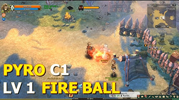 TOS KTEST] PYRO C1, LV 1 FIRE BALL