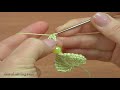 How to Make  Crochet Cord with Heards  Tutorial 175 haak harten