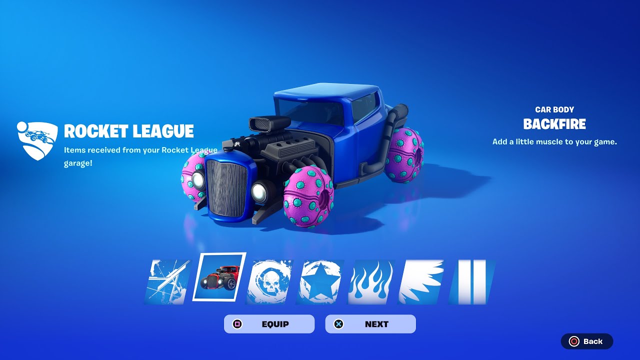 How To Get Backfire Car Body For FREE! (Fortnite) YouTube