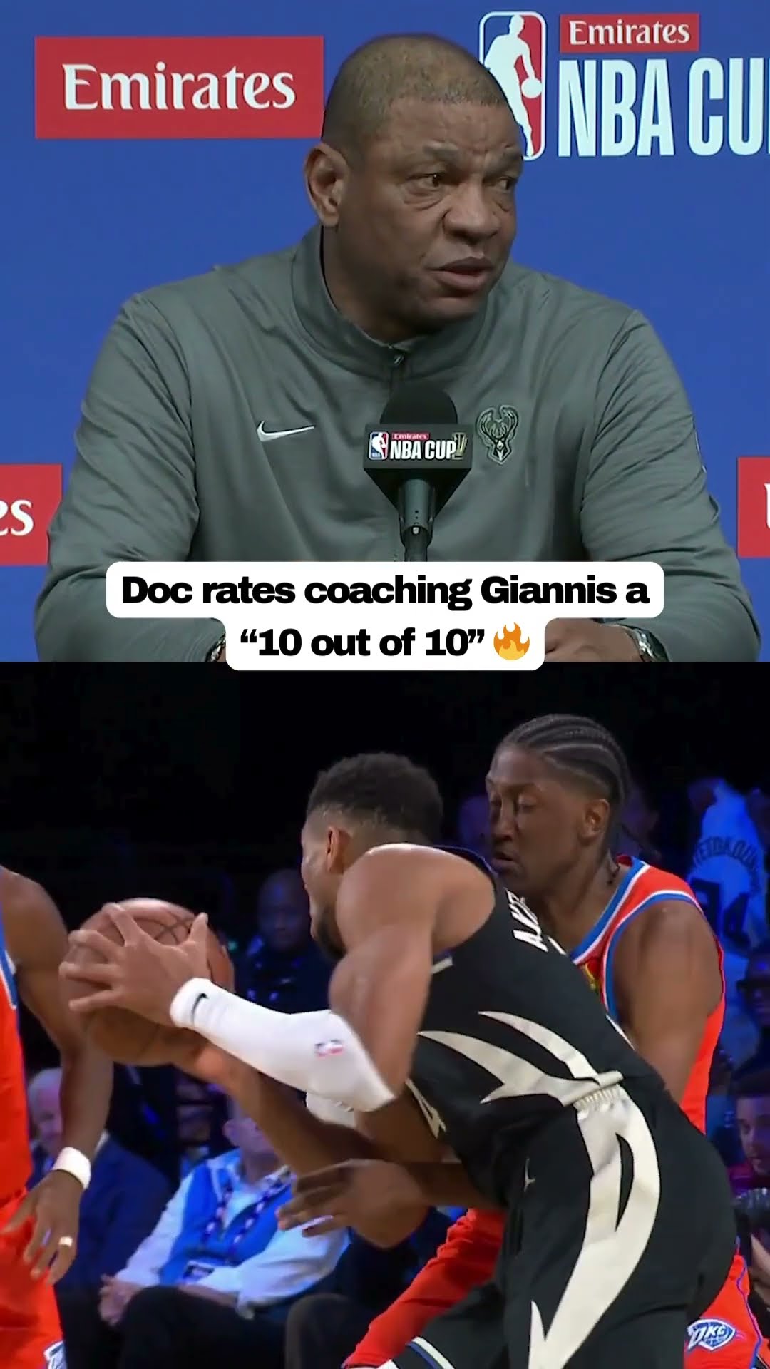 Did Giannis bring Doc Rivers back to coaching? ?