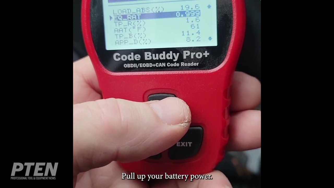 Code Buddy+ OBDII Code Scanner With Live Data #904