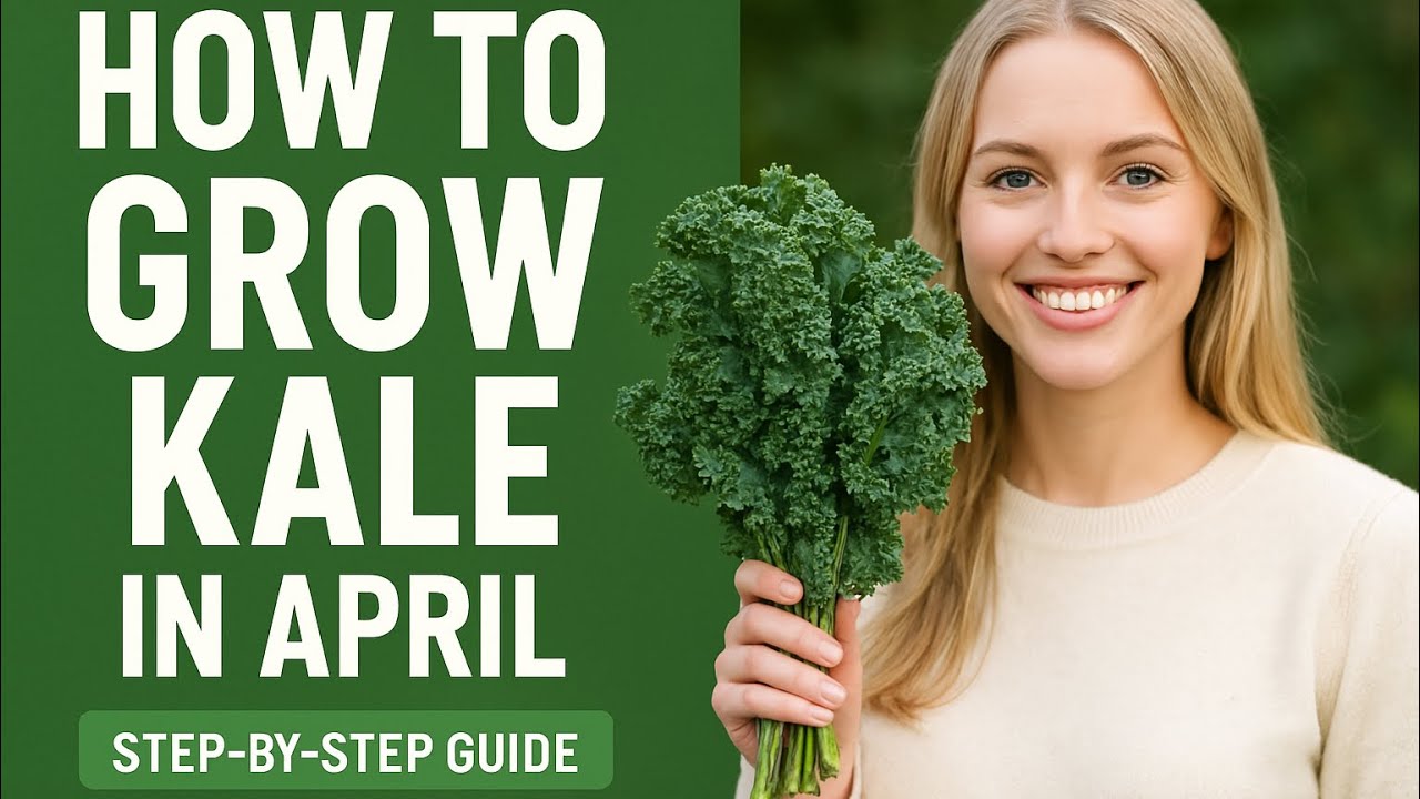 Spring Kale Growing Guide | Start in April for Best Results - YouTube