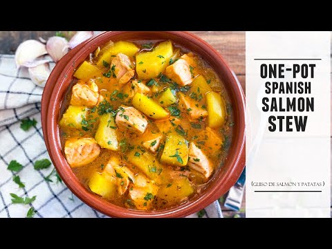 A Simple & Hearty Stew to WARM your Soul | Spanish Salmon & Potato Stew