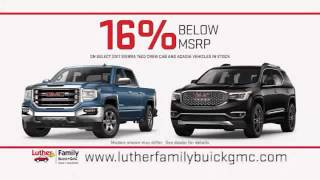 Spring Savings Event!  Luther Family Buick GMC Fargo Luther Family Buick Fargo