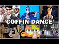 Who Played it Better: Coffin Dance Meme - Astronomia (Bass, Violin, Cat Piano, Guitar, Chicken)