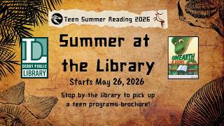 Teen Summer Reading 2026 | Unearth a Story