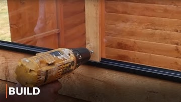 BUILD - Shed Window Installation