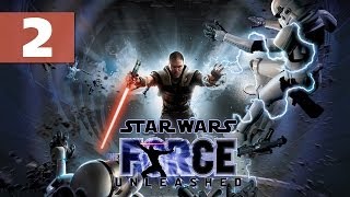 Star Wars: The Force Unleashed - Let's Play - Part 2 - [Tie Fighter Factory 1/2] - 