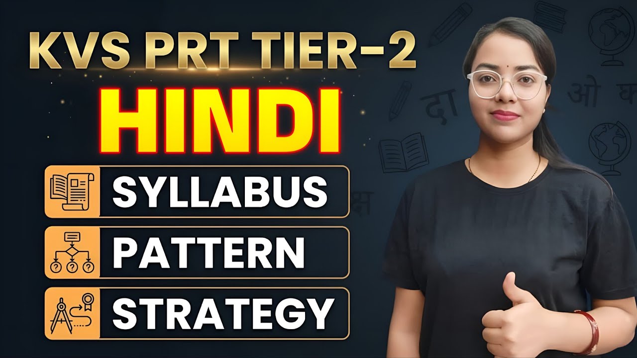 KVS PRT Tier 2 Hindi Preparation | Syllabus, Exam Pattern & Strategy 2026