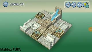Flow water Fountain 3D puzzle | Hard Level 43 screenshot 3