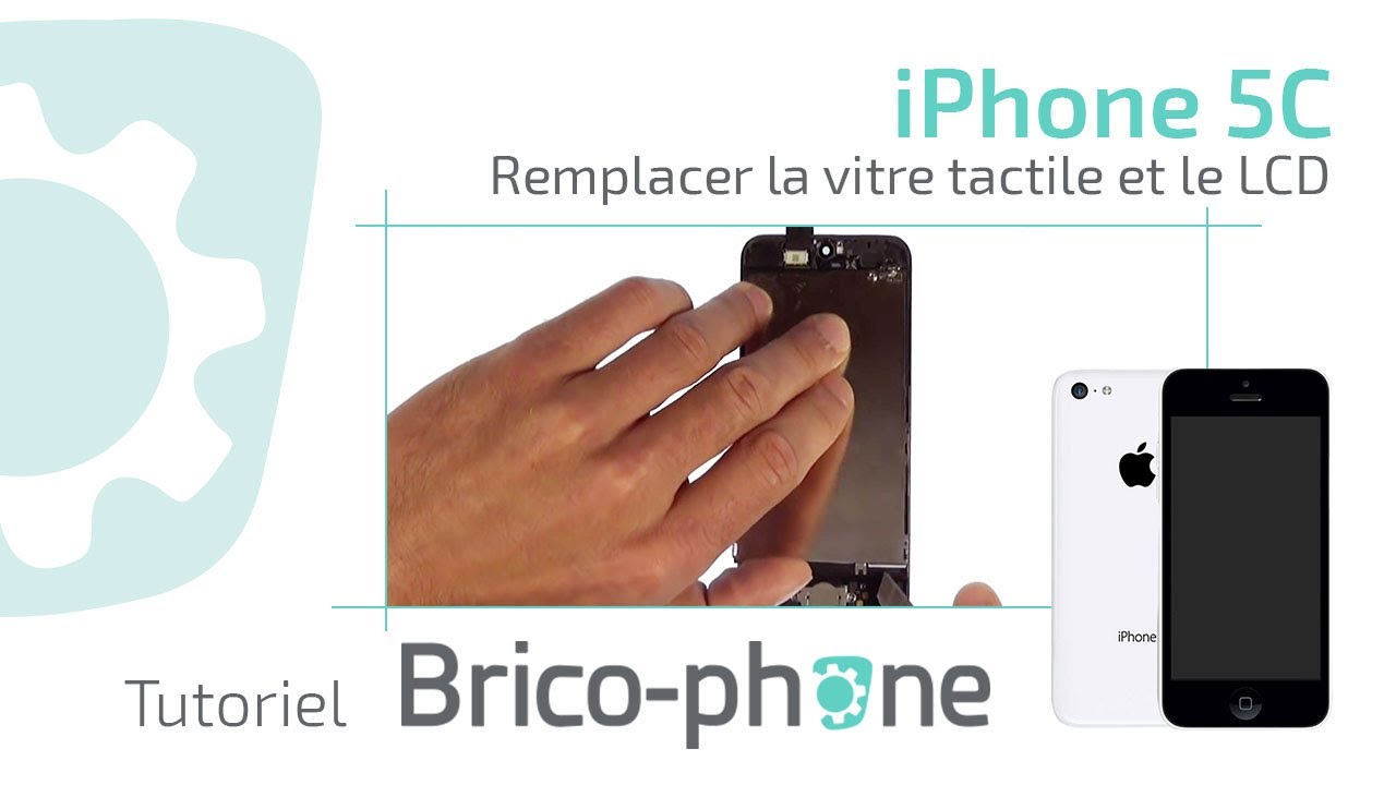 Écran Complet IPhone 5C Noir - Vitre Tactile + LCD + Outils De Remplacement, Neuf