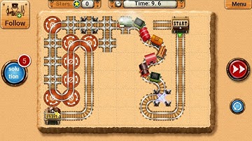 Rail Maze 2 Intelligent Gameplay - Train Puzzle Game - Android Gameplay #2323