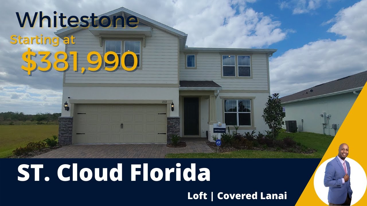 New Construction Homes in St Cloud Florida I Live Oak Lake Pulte