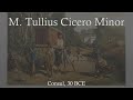 Marcus Tullius Cicero Minor, Consul 30 BCE