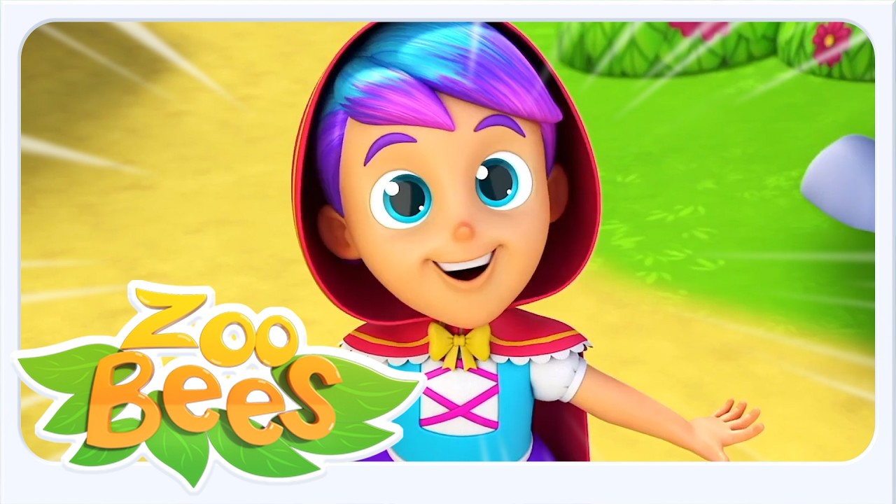 Cappuccetto Rosso Storia  + Di Piu Filastrocche E Educativo Video Per Bambini - Zoobees