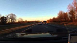 Charlotte NC to Wythville Va timelapse 1-28-15