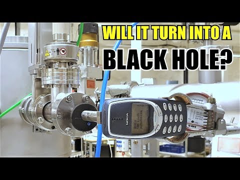 What If You Put Nokia 3310 Inside of a Particle Accelerator? Real Test!