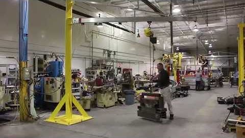 Cầu trục xoay 250kg