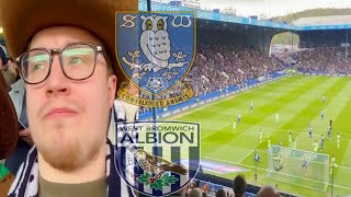 SHEFFIELD WEDNESDAY VS WBA (VLOG) *ELECTRIC HILLSBOROUGH AS OWLS BATTER ABYSMAL BAGGIES*