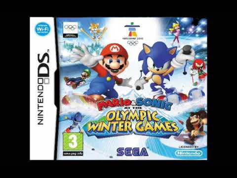 Mario And Sonic At The Olympic Winter Games DS Dream Figure Skating Sonic Medley 