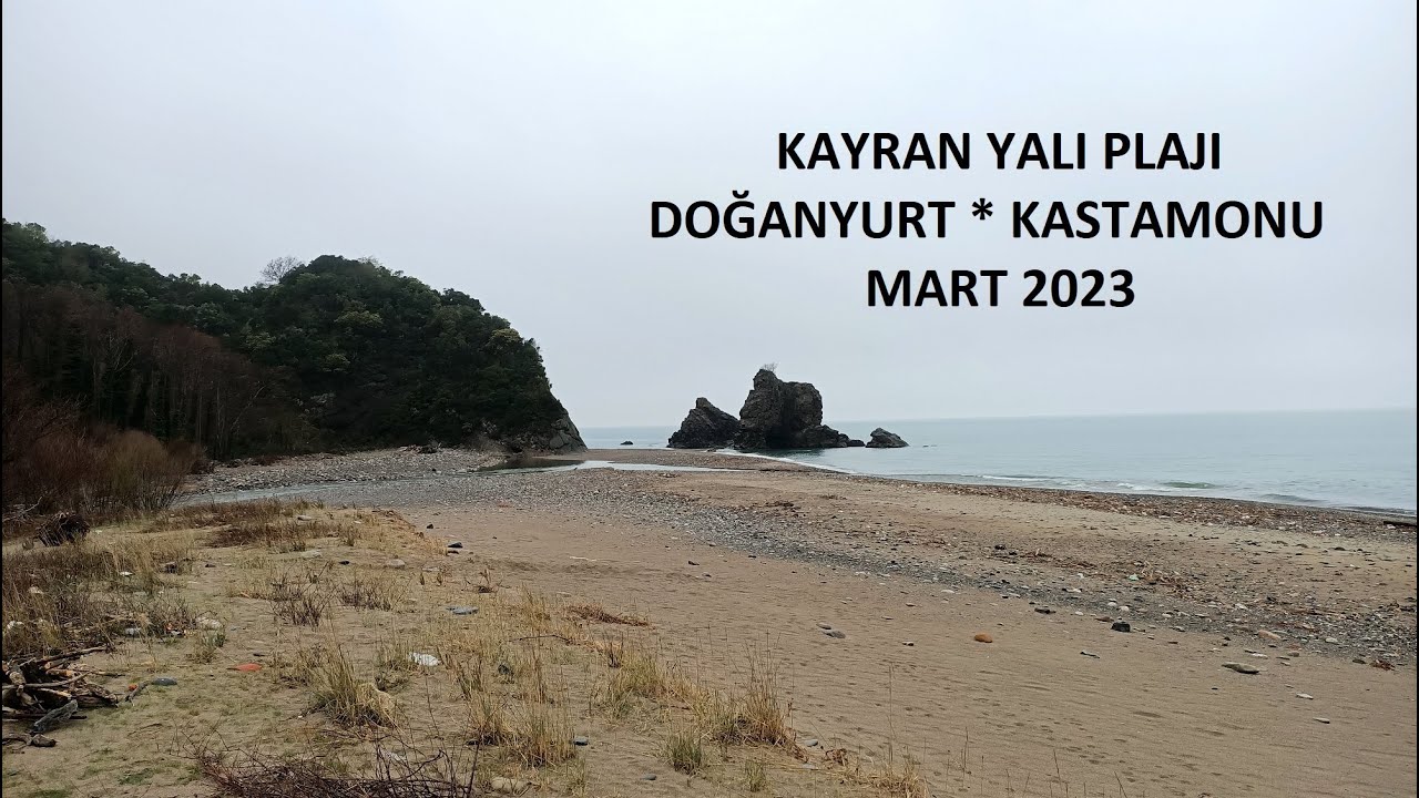 Karadeniz Sahillerinde Sessiz Sakin Kendi Halinde Minik Bir Plaj. Kayran Yalı Plajı.