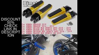CBR 650 R 2019 Front Rear Foot Pegs Rider Passenger Pedal For Honda CBR650F CB125R CB300R CB1000R CB