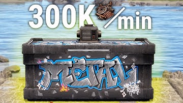 I Made The MOST OUTRAGOUES Automatic Sorting System in PvE Rust!