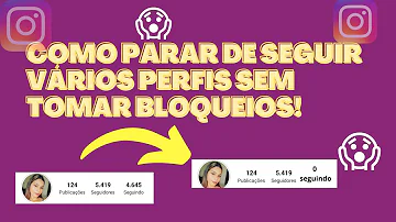 Como deixar de seguir todos no Instagram 2021?