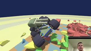 Tank Versus Building: Procedural Destruction.