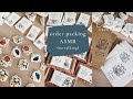 Studio Vlog | How I Managed Ceramic & Illustration at the Same Time, Order Packing ASMR