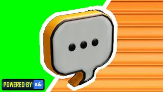 Rotating 3D - Source Devcom Text Bubble [GREEN SCREEN] [S&BOX]