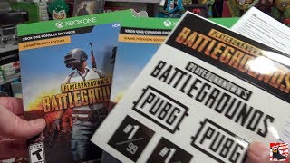 Xbox One PLAYERUNKNOWN'S BATTLEGROUNDS Unboxing!!!