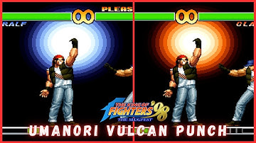Ralf Umanori Vulcan Punch The King of Fighters 98 KOF 98