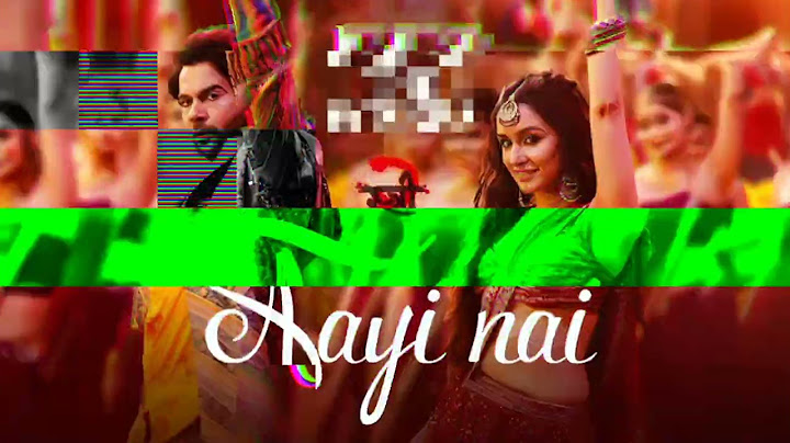 Aayi Nai - Street2 |Shraddha Kapoor |Rajkummar Rao|Sachin-JigarPawan Singh, Simran, Divya, Amitabha
