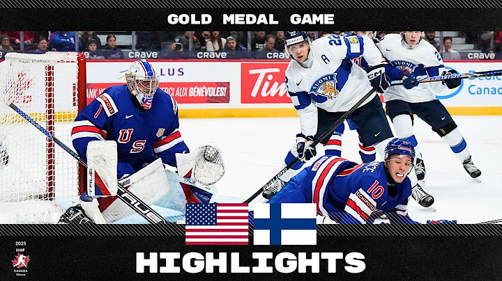 USA vs. Finland Game Highlights | 2025 #WorldJuniors