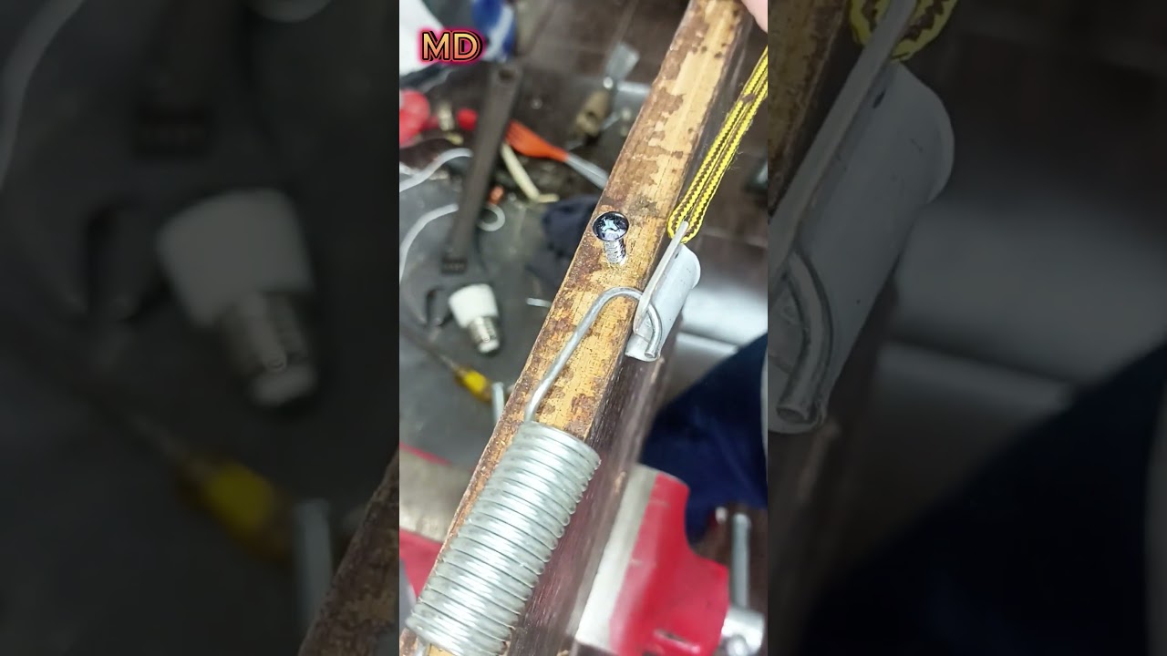 🛠️Easy Spring Install Hack#woodworking  #tools #tools4life #camping #trailers #satisfying #shorts