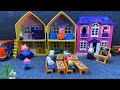 [9 Min] Satisfying with Unboxing cute Classroom Peppa Pig Toys collection ASMR | Fun Review
