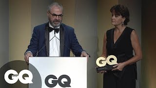 Ash Barty&#39;s Parents Accept Her GQ 2019 Sportsperson Of The Year Award