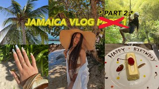 JAMAICA BIRTHDAY TRAVEL VLOG PT. 2 | ATVS, HORSEBACK RIDING, ZIP-LINING, AND MORE