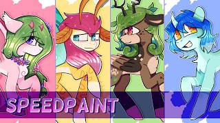 Spring-themed Pony Adopts - MLP Speedpaint Spring-themed Pony Adopts - MLP Speedpaint