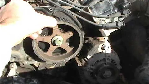 Toyota Pickup 1992 timing belt marks